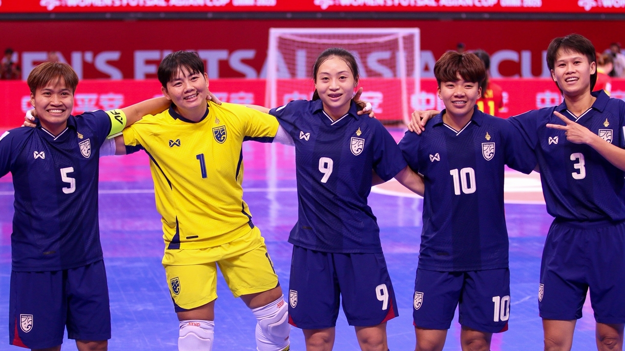 ไปฟุตซอลโลก "ฟุตซอลหญิงไทย" สุดยอด แซงชนะ "จีน" เข้ารอบชิง ศึกชิงแชมป์เอเชีย