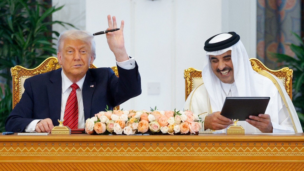 ทรัมป์เยือนกาตาร์ ปิดดีลความร่วมมือ-ขายเครื่องบินโบอิ้งลอตใหญ่