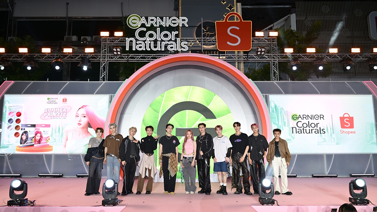 ‘เนเน่ พรนับพัน’ พาน้อง ‘DICE’ มิกซ์เฉดสีผม จาก Garnier พร้อมเปิดตัวสีใหม่ Brilliant Pink