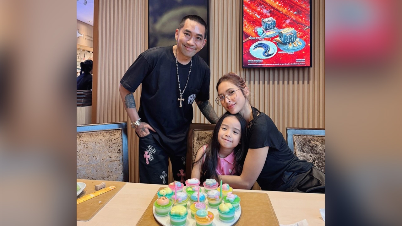 บอล กฤษณะ ลงรูปฉลองวันเกิดน้องดิสนีย์ สุดอบอุ่นภาพ 3 คนพ่อแม่ลูก
