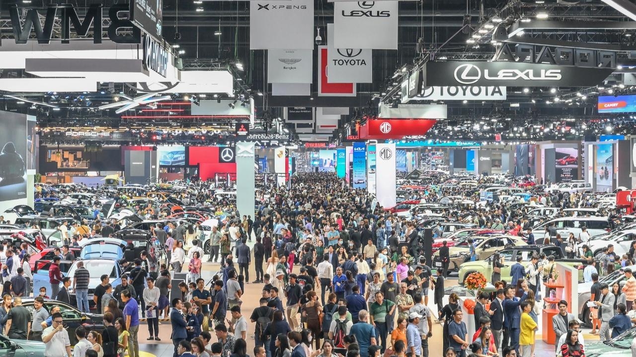 ยอดจองซื้อรถในงาน Motor Show 2025 สูงถึง 79,941 คัน สวนกระแสเศรษฐกิจไทยหดตัว