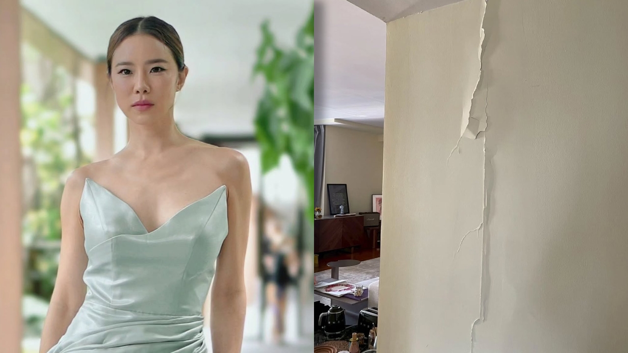 คริส หอวัง เปิดภาพคอนโดหลังแผ่นดินไหว กำแพงมีรอย-ข้าวของร่วงระเนระนาด