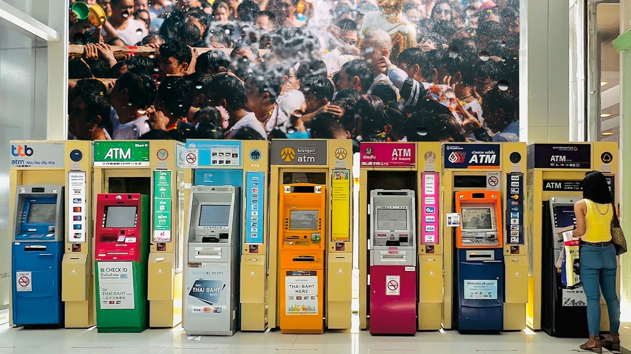แบงก์ สำรองเงินสด รับสงกรานต์ 2568 ยอดทะลุ 1.27 แสนล้าน ให้บริการทั้งตู้ ATM-สาขา 