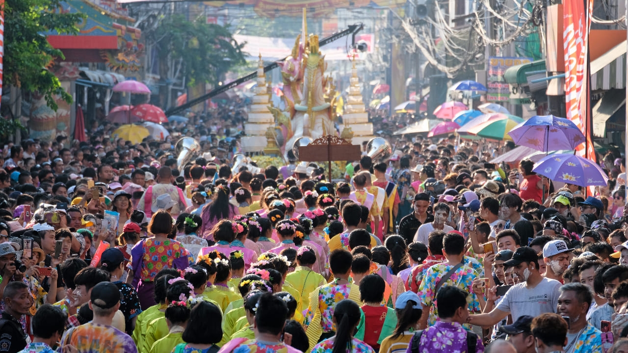 สงกรานต์พระประแดง 2568 วันที่ 25 - 27 เม.ย. 2568 มีกิจกรรมไฮไลต์ และกฎข้อห้ามอะไรบ้าง