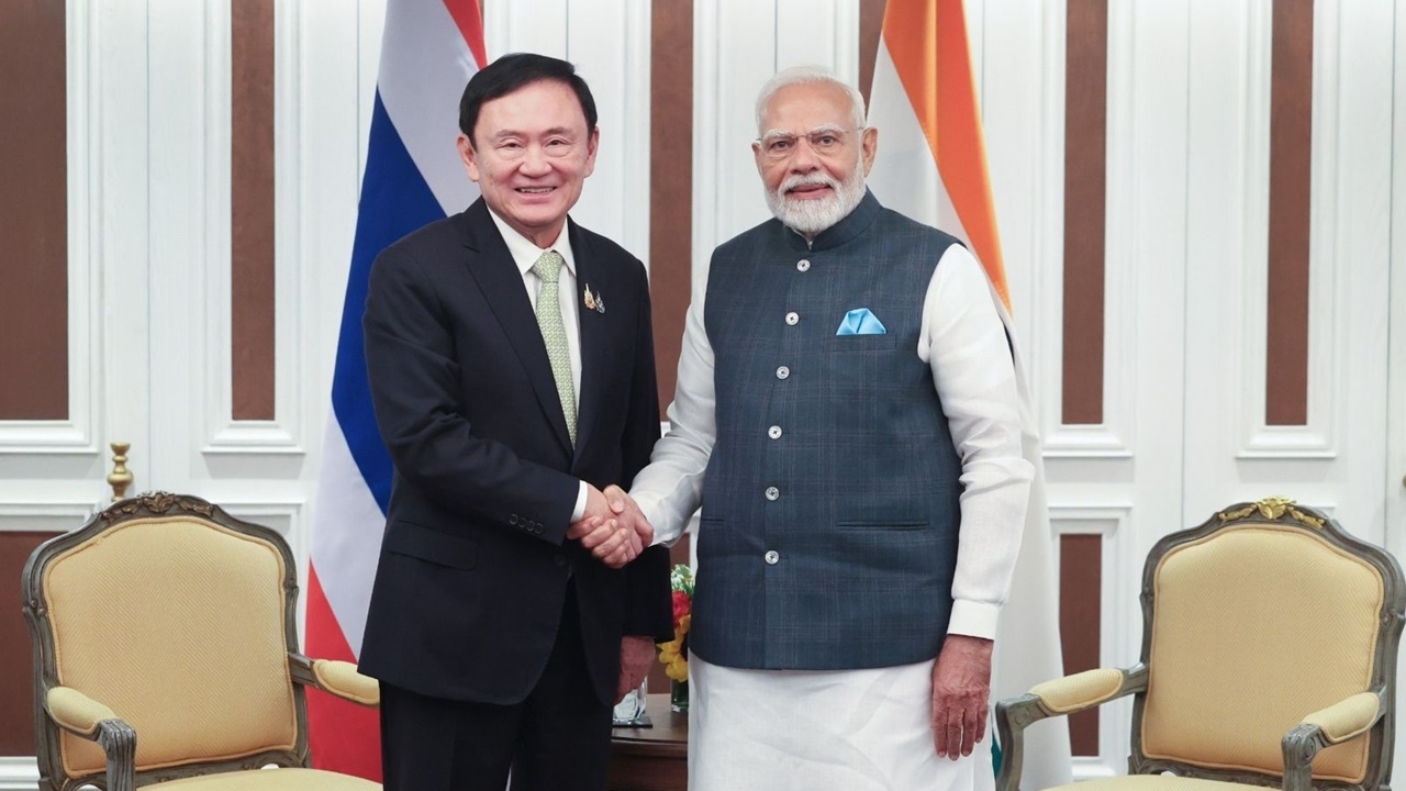 นายกฯ อินเดียเยือนไทย พบทักษิณ หารือความร่วมมือ 2 ประเทศ