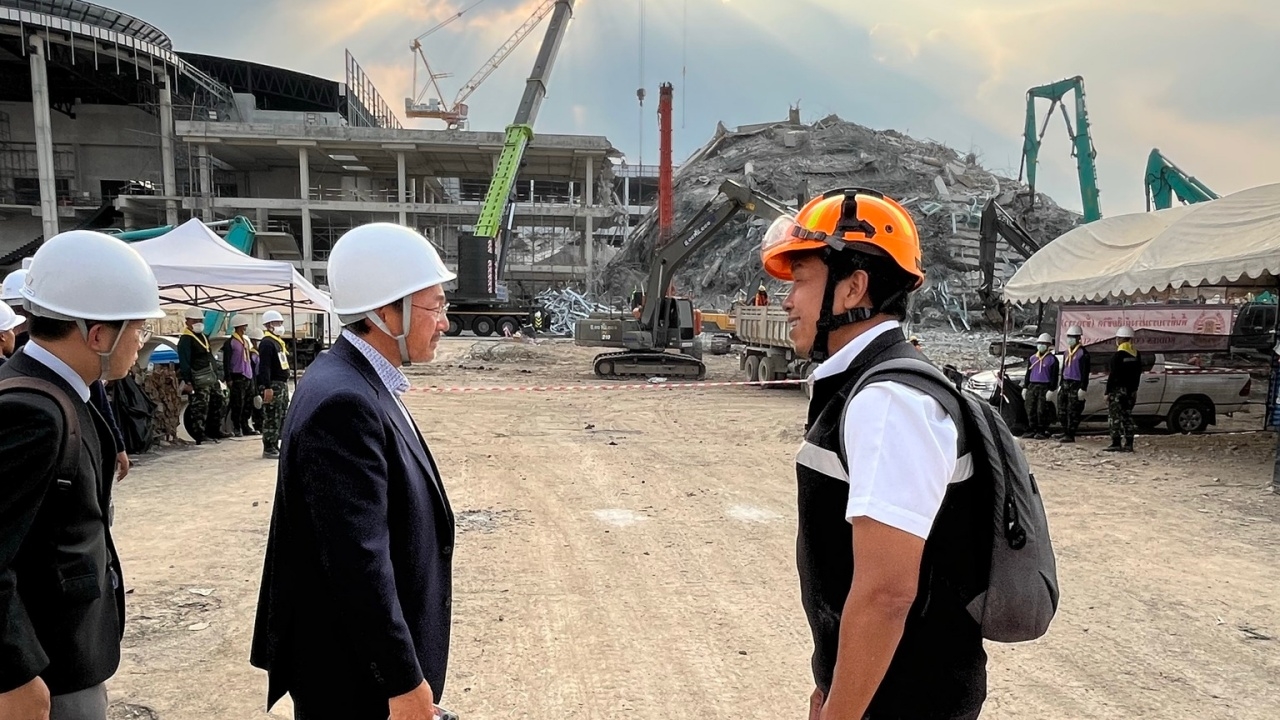เคสตึก สตง. ถล่ม "ญี่ปุ่น" ส่งทีมผู้เชี่ยวชาญด้านโครงสร้างช่วยไทย 