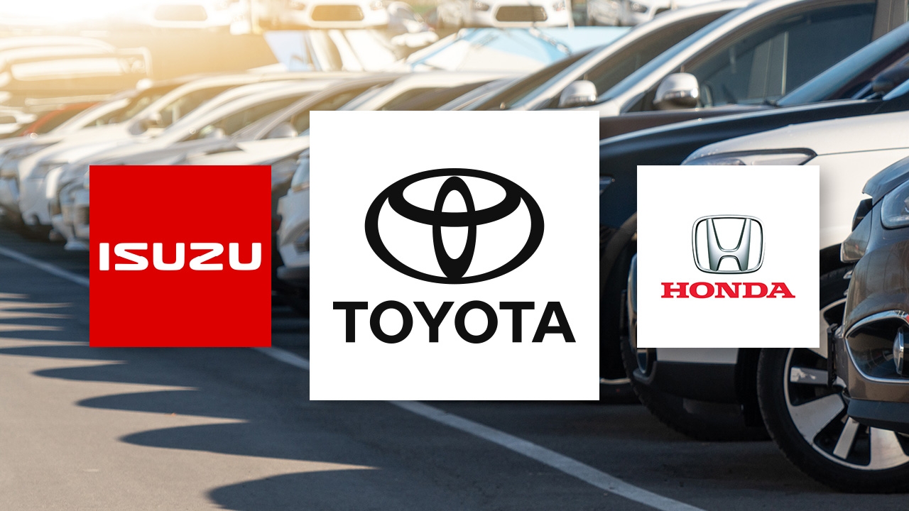 ยอดขายรถเดือน ก.พ. 68 ชะลอลงเล็กน้อย โตโยต้า อีซูซุ ฮอนด้า ยังเป็นแชมป์เจ้าตลาด