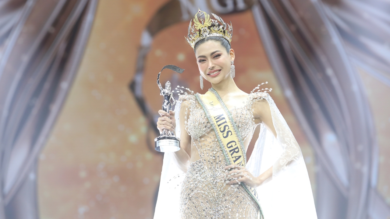กชเบล คว้ามงทอง มิสแกรนด์ไทยแลนด์ 2025 เฌอเอม รั้งตำแหน่งรองอันดับ 1