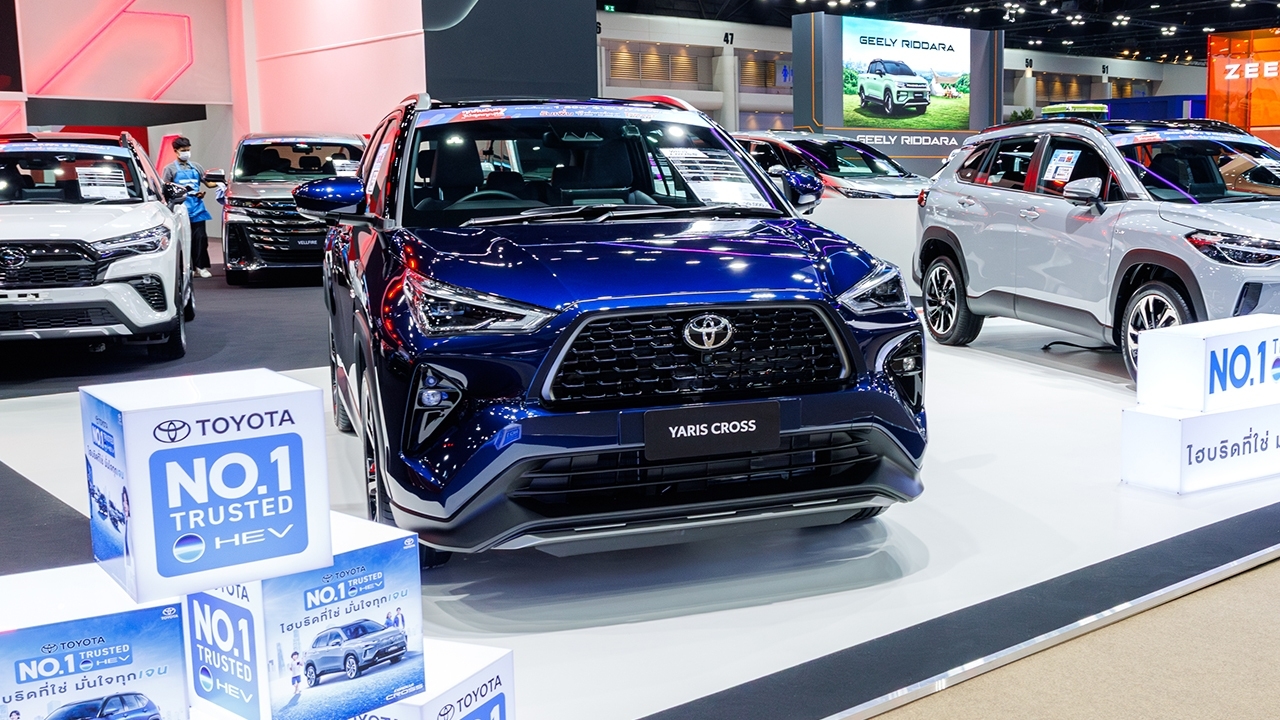 Toyota ที่หนึ่งตลอดกาล ยอดจองซื้อรถ 6 วันแรกในงาน Motor Show 2025 กวาดไปแล้ว 4,573 คัน