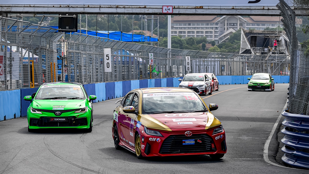 ไปดูความพร้อม Toyota Gazoo Racing Thailand ที่สนามบางแสน สตรีท เซอร์กิต