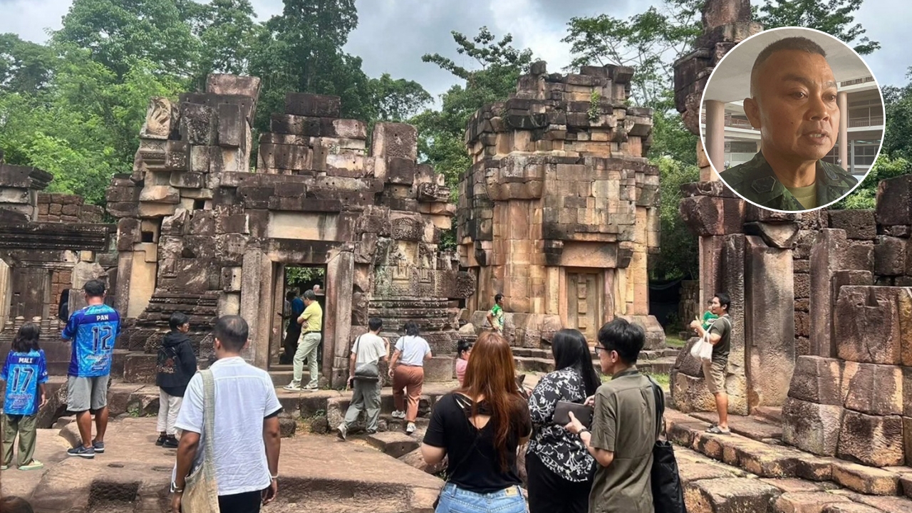 มทภ.2 ชวนเที่ยวปราสาทตาเมือนธม-ตาเมือนโต๊ด-ตาควาย ช้อปสินค้า กระตุ้น ศก. ชายแดน