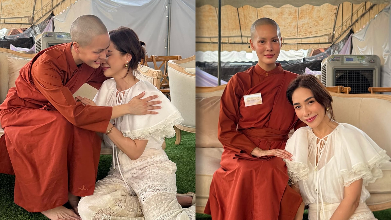 พลอย เฌอมาลย์ โพสต์ซึ้งถึงเพื่อนรัก ภูมิใจในตัว เจนี่ ที่ได้ตัดสินใจบวชสามเณรี