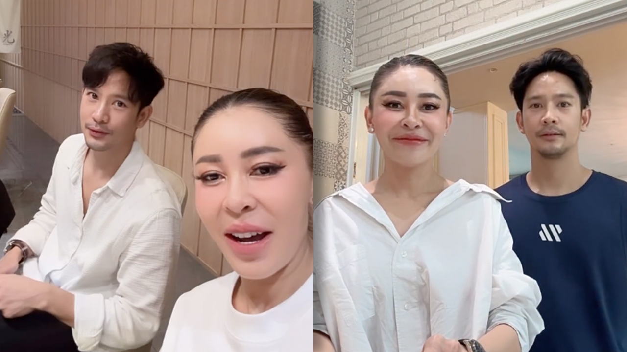 เป๊กกี้ ศรีธัญญา แฮปปี้คบ คิว หนุ่มรุ่นน้องอายุห่าง 7 ปี เล่าสาเหตุที่ต้องเปิดตัว