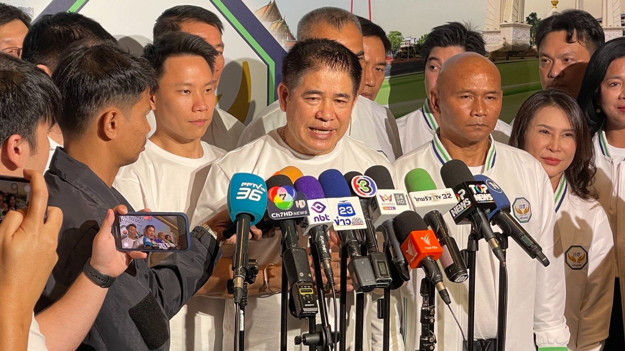 “ธรรมนัส” แจงพบ “ทักษิณ” คุยรับมือภาษีสหรัฐฯ - จัดสัมมนาพรรคพร้อมสู้ศึกเลือกตั้ง