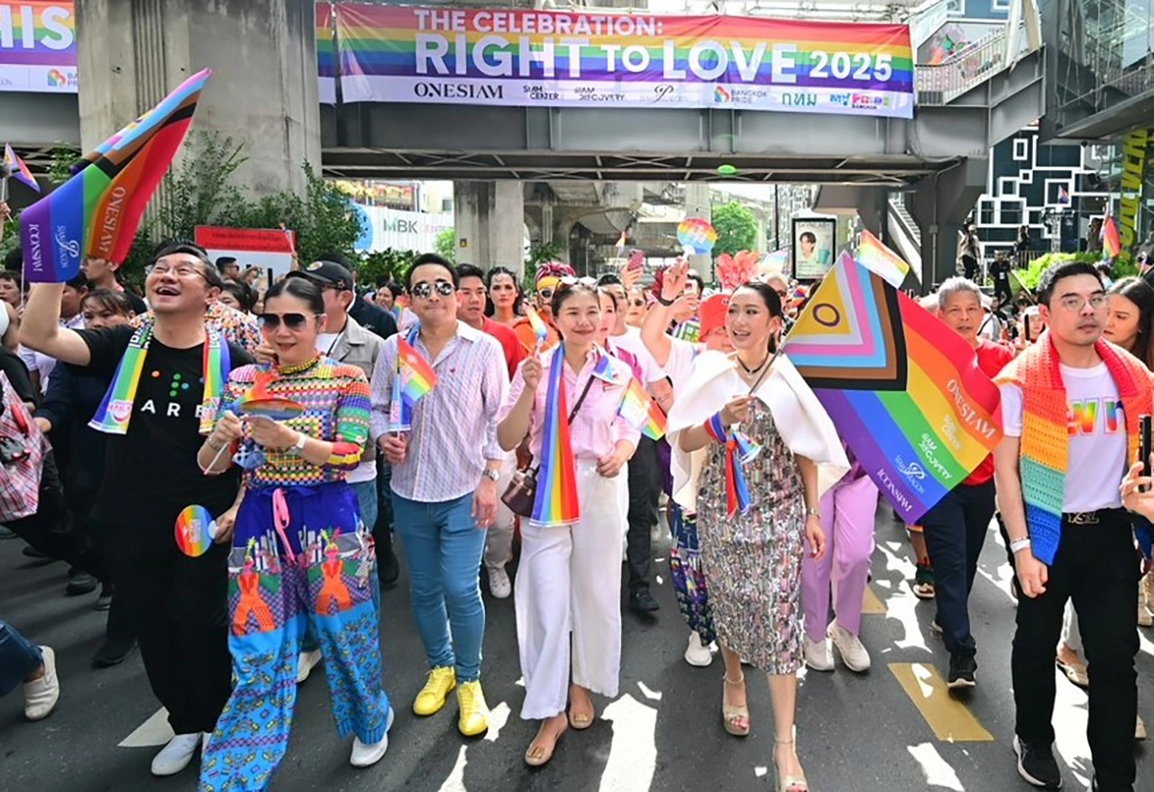 บางกอกไพรด์พาเหรดสุดอลังการ ใจกลางสยามมหานครแห่งไพรด์ ชู Bangkok Pride Festival