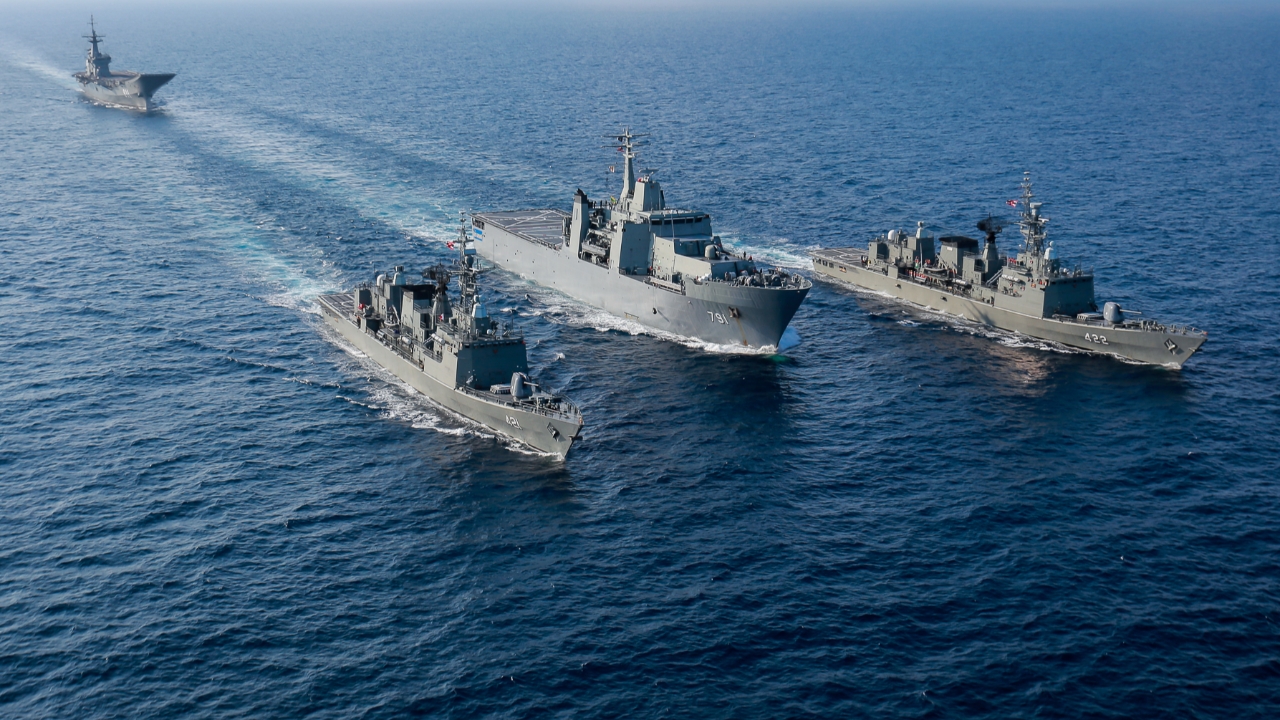 ผบ.กองเรือฯ ติดตามการฝึกรบของกัมพูชา ยันไทยมีความพร้อม ไม่กลัวตายเพื่อประเทศชาติ