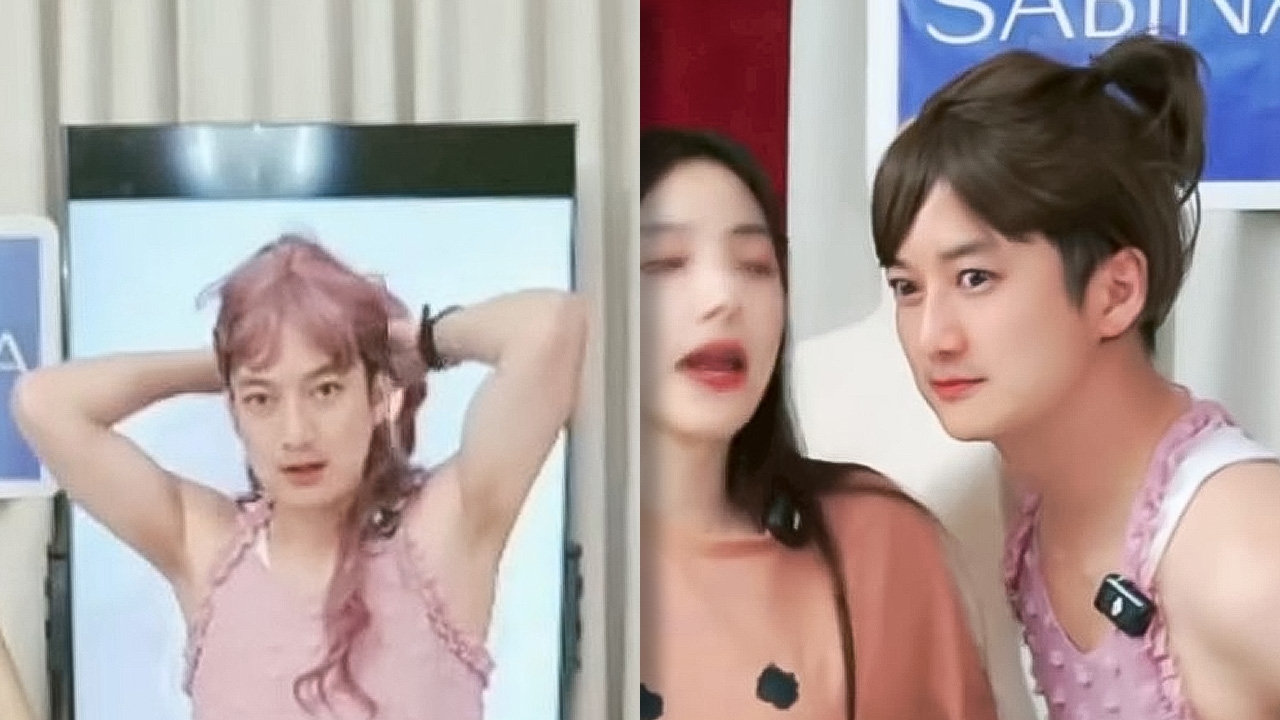 ไม่อายทำกิน เชน ธนา แปลงโฉมแต่งหญิงไลฟ์ขายของหาเงินใช้หนี้ แฟนๆ ส่งกำลังใจ 