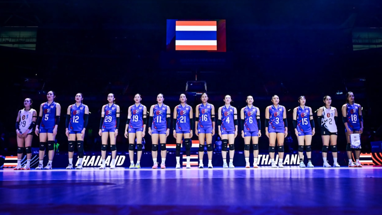 โปรแกรม วอลเลย์บอลหญิง "VNL 2025" วันที่ 6 มิ.ย. 