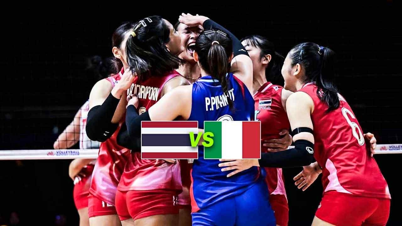 สถิติ 5 นัดหลังสุด "วอลเลย์บอลหญิงทีมชาติไทย" VS "อิตาลี" ก่อนตบเดือด VNL 2025 สัปดาห์ 2 นัด 2