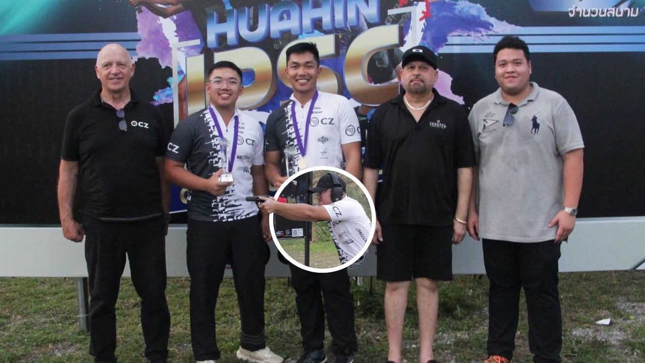 สองแชมป์โลกจากปินส์ ร่วมศึกยิงปืน "HUA HIN IPSC HANDGUN CHAMPIONSHIP 2025"