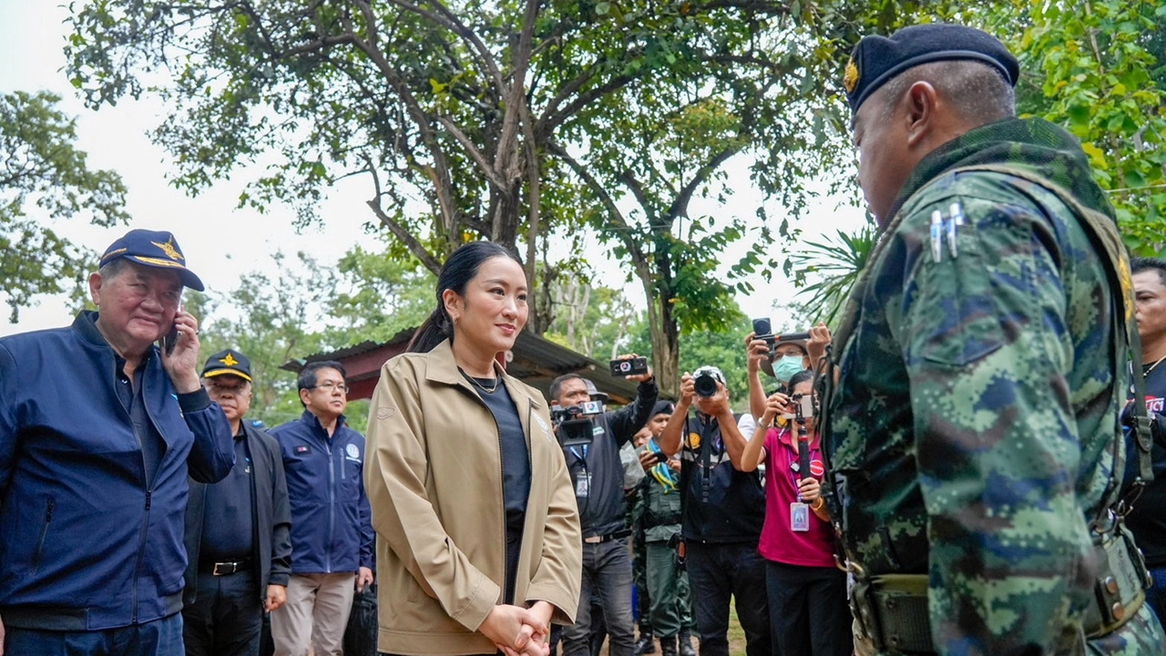 ผลปิดชายแดน ทำคดีลดฮวบ 31% ตุ๋นออนไลน์กับค้ามนุษย์ นายกฯลงพื้นที่ อ.กาบเชิง