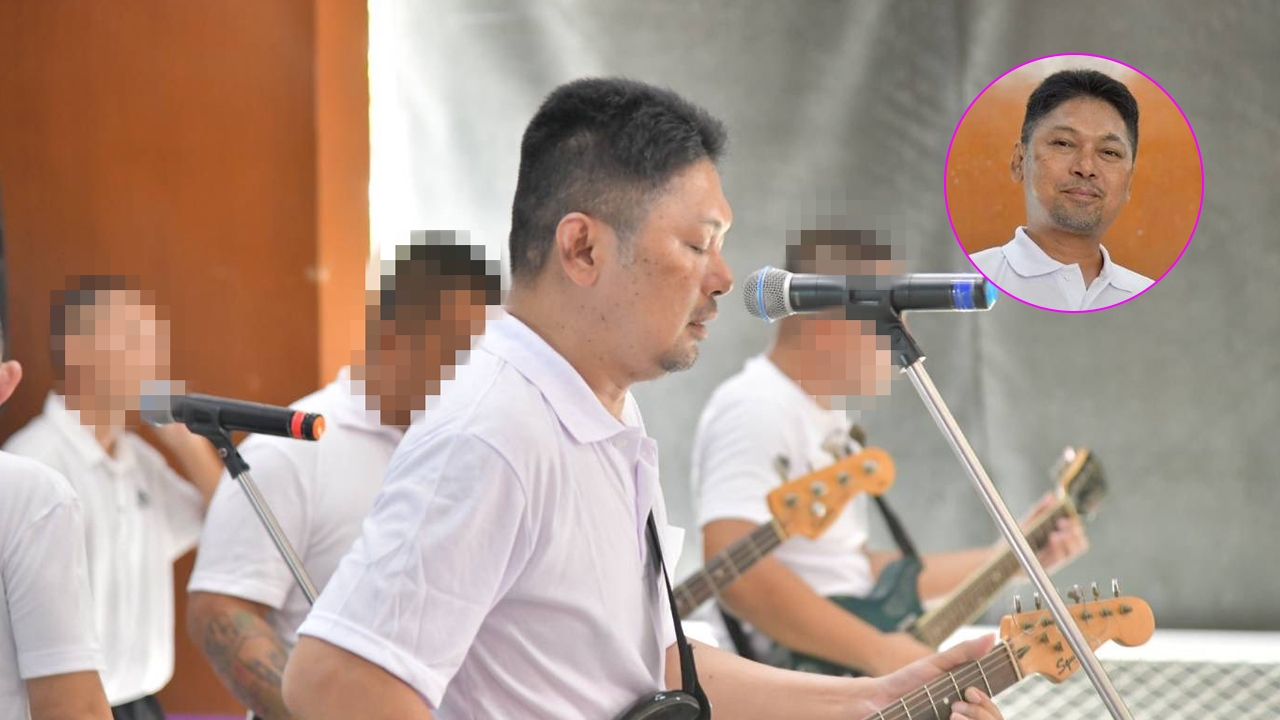 เปิดภาพ "เสก โลโซ" ฟอร์มวงดนตรีในเรือนจำ เตรียมขึ้นโชว์เร็วๆ นี้