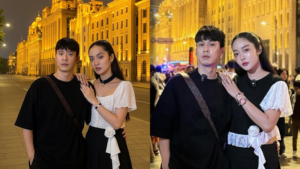 แก้มบุ๋ม-พีท ให้ AI ลบคนข้างหลังออก แต่รูปที่ได้พีกมาก นึกว่าโดนแฮ็กไอจี