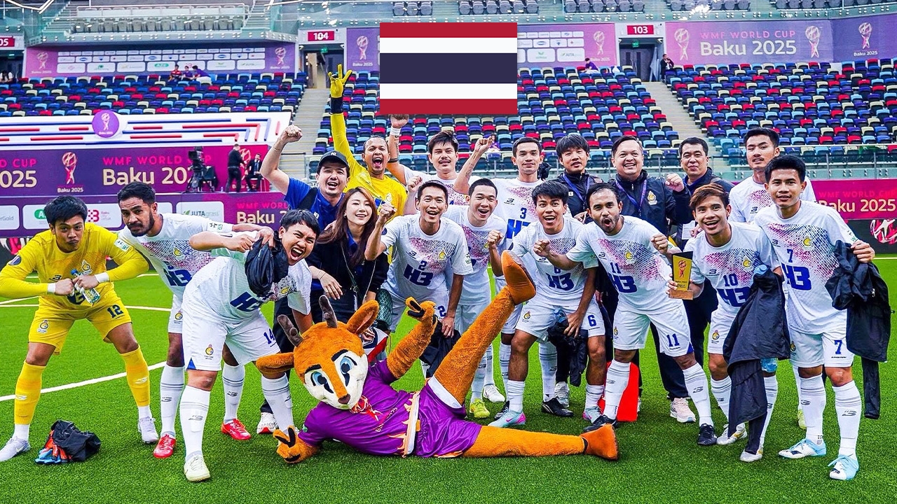 ฝีเท้าโหดมาก! “ทีมชาติไทย” เข้ารอบ 16 ทีม “มินิฟุตบอลโลก 2025”-เปิดสายแข่งขัน (คลิป)