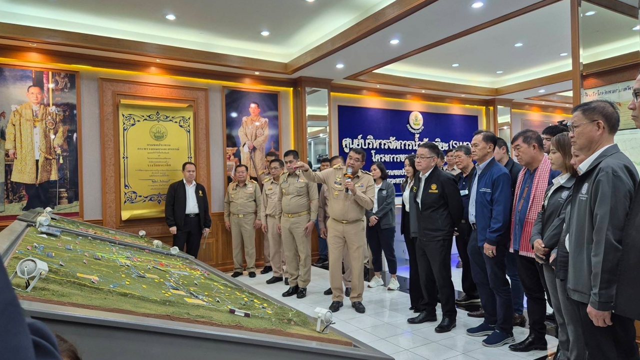 ใช้เทคโนโลยีบริหารน้ำ โครงการชลประทานศรีสะเกษเสนอแนวทางแก้ภัยแล้ง-น้ำท่วม สร้างความมั่นคงระยะยาว