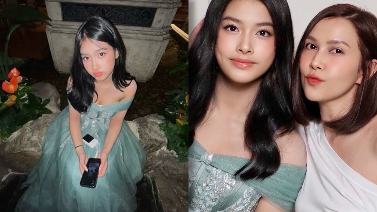 โตแล้วสวยไม่เบา น้องพริมมี่ ลูกสาว ยุ้ย ปัทมวรรณ ออร่าซุปตาร์มาเต็ม