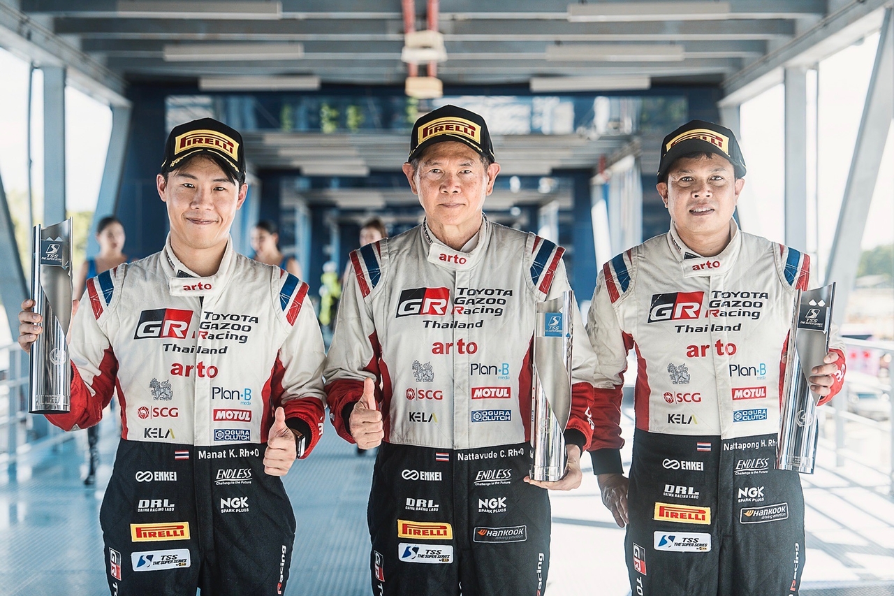 TOYOTA GAZOO Racing คว้าชัย TSS-RAAT Thailand Rally 2025