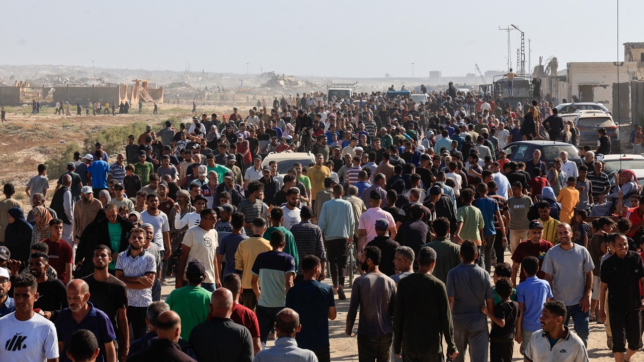 ฮามาสอ้าง อิสราเอลยิงผู้คนใกล้ศูนย์แจกเสบียง ดับแล้ว 31 ศพ เจ็บนับร้อย