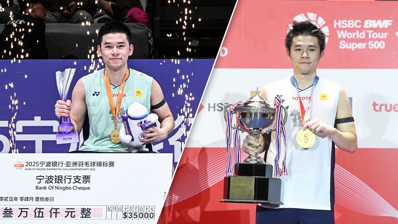 เปิดยอดเงินรางวัล ‘วิว กุลวุฒิ’ มือ 1 โลก โกยไปแล้วเท่าไหร่ จากการกวาด 4 แชมป์ใหญ่ในปีเดียว 