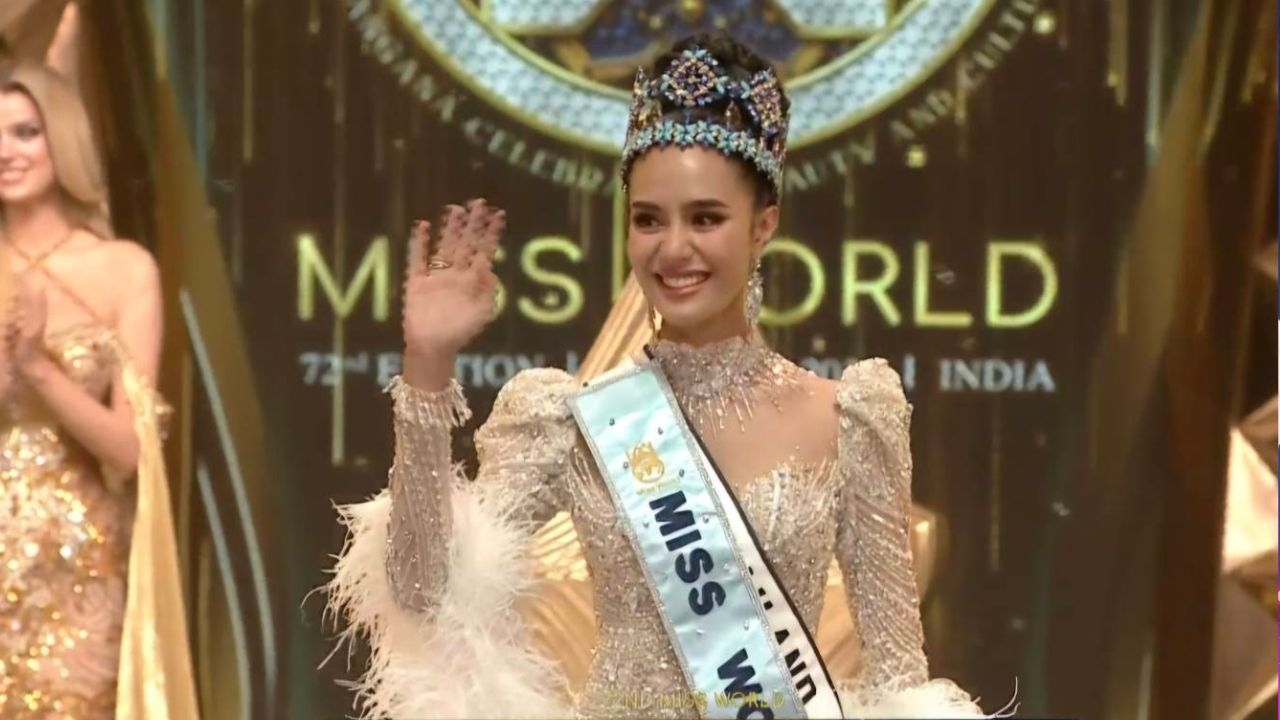 "โอปอล สุชาตา" ทวงคืนอย่างสง่างาม จากโดนปลด คว้า Miss World มงแรกให้ไทย