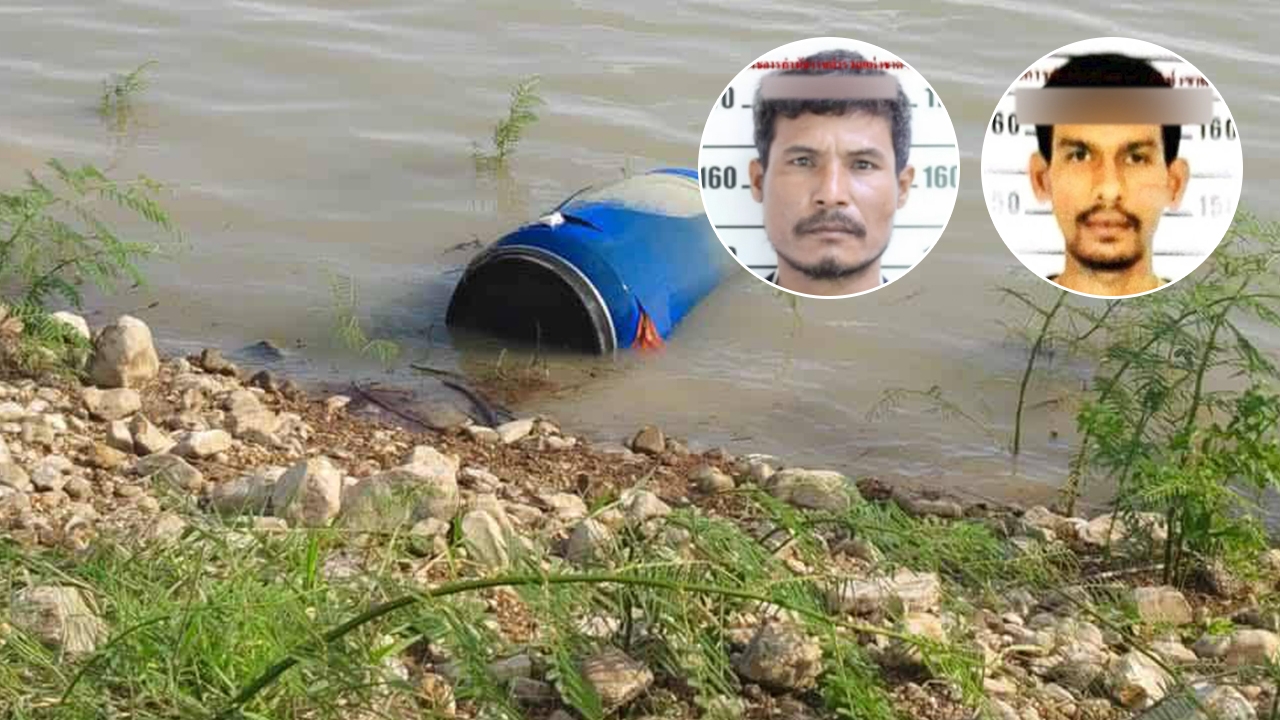 ออกหมายจับ "เกมส์-หม่ำ" มือฆ่า "นายอ้วน" ยัดถัง วงจรปิดชัดนาทีสลับถังยัดศพ