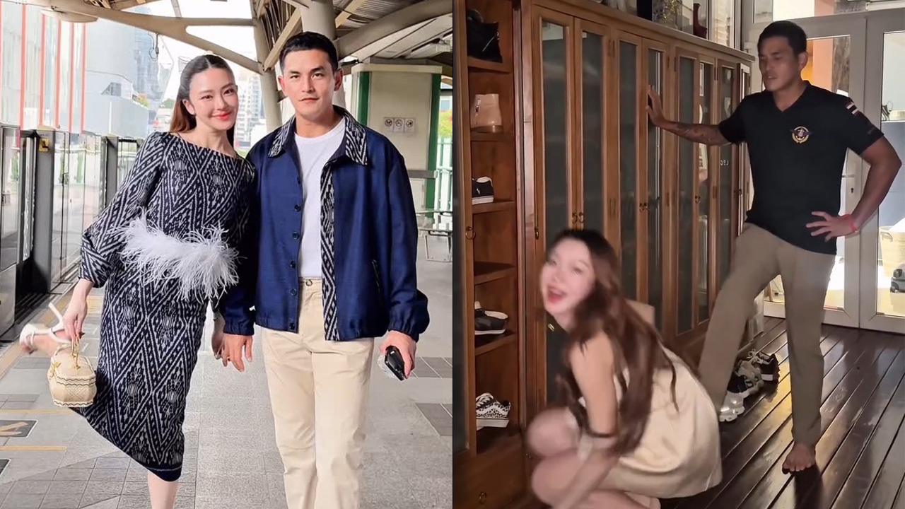 มายด์ ณภศศิ ทำคอนเทนต์เต้นทุบสะโพก สงกรานต์ ใช้เท้าเตะเบาๆ งานนี้เจอดราม่า (คลิป)