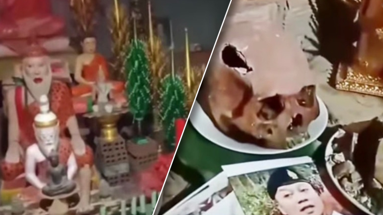 สะเทือนวงการอาคม โซเชียลเผยคลิปอ้างหมอผีเขมรสาปแช่งฝั่งไทย แม่ทัพภาค 2