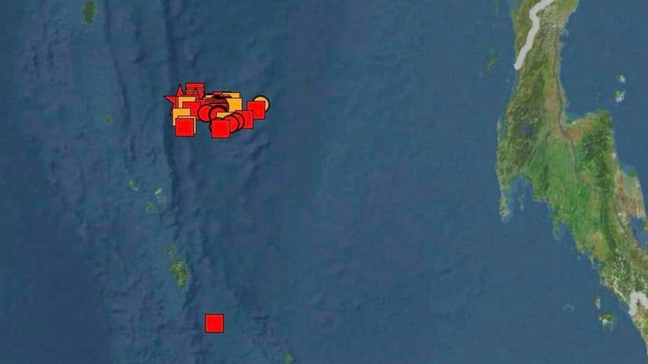เพจดังเผยความเป็นไปได้ หลังเกิดแผ่นดินไหวปานกลาง กว่า 15 ครั้ง ในทะเลอันดามัน