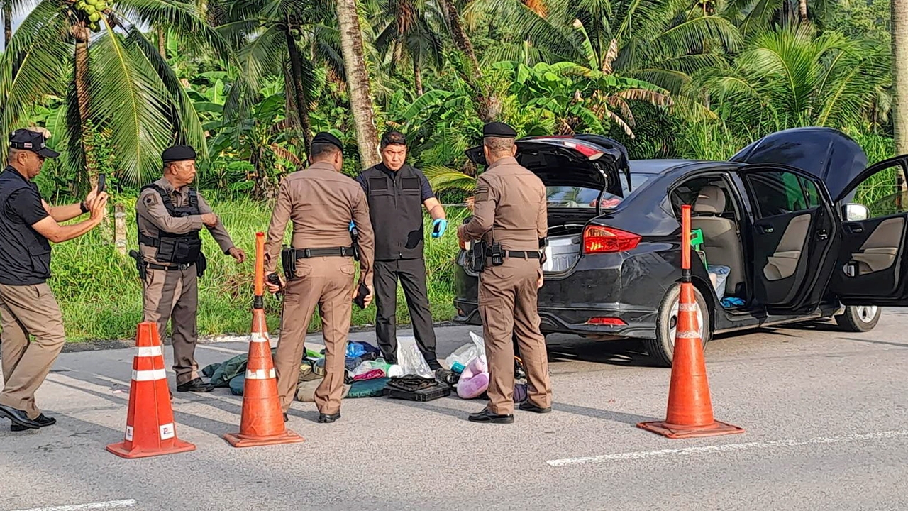 ผวาบอมบ์ป่วน เป้าจังหวัดริมอันดามัน จับ "2 หนุ่มปัตตานี" พร้อมตัวจุดระเบิด