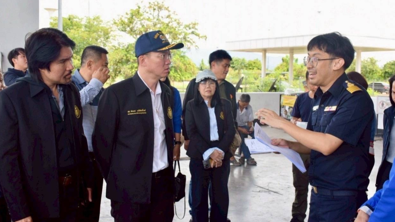กมธ.อุตฯ ลุยด่านศุลกากรเชียงของ ติดตามมาตรการป้องกันลอบนำเข้าสินค้าไม่ได้ มอก.