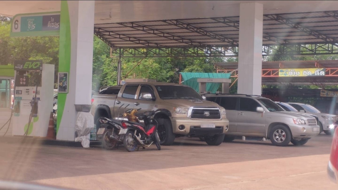 รถทะเบียนกัมพูชา แห่เติมน้ำมัน-แก๊สฝั่งไทย ตั้งจุดตรวจเข้มแนวชายแดน