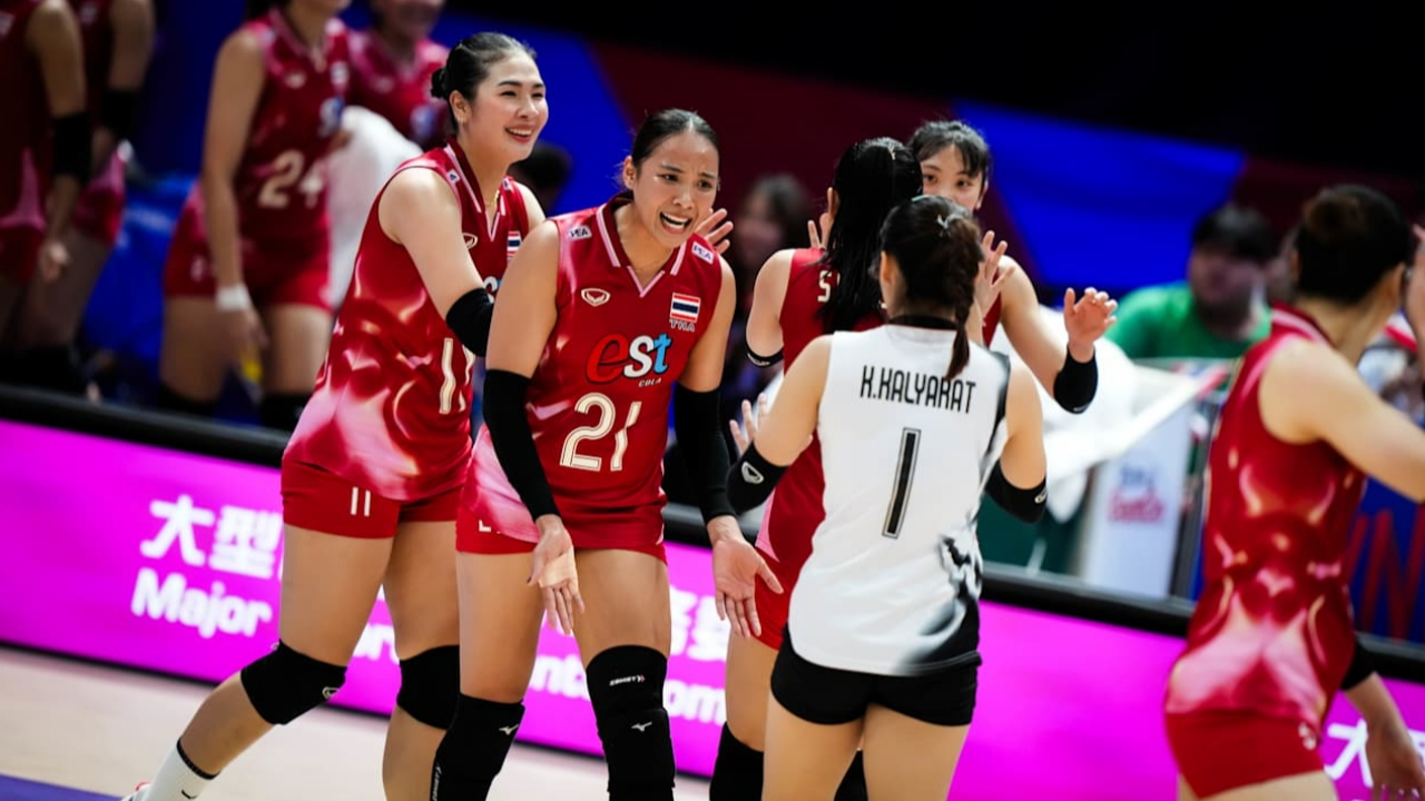 อันดับโลก 4 ชาติคู่แข่ง "วอลเลย์บอลหญิงทีมชาติไทย" ในศึก “VNL 2025”  สนามสุดท้าย