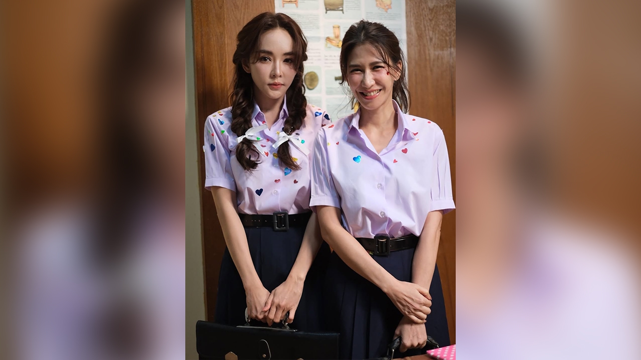 ฮือฮา ป๊อก ปิยธิดา-เป้ย ปานวาด ใส่ชุดนักเรียนย้อนวันวาน แต่พอรู้อายุจริงสุดพีก