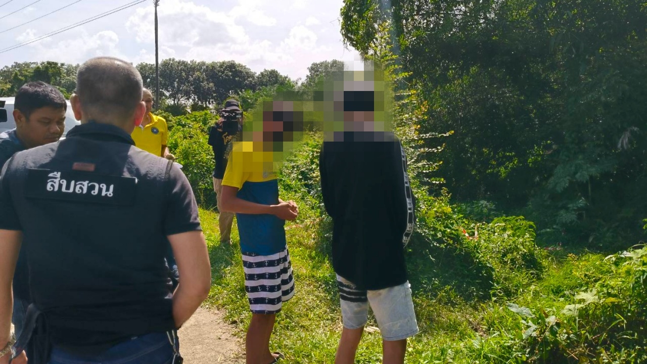 รวบมือฆ่าหนุ่มลายสักฝังดิน พบเป็น 2 เยาวชนวัยแค่ 17 ปี อ้างจะถูกแทงก่อน