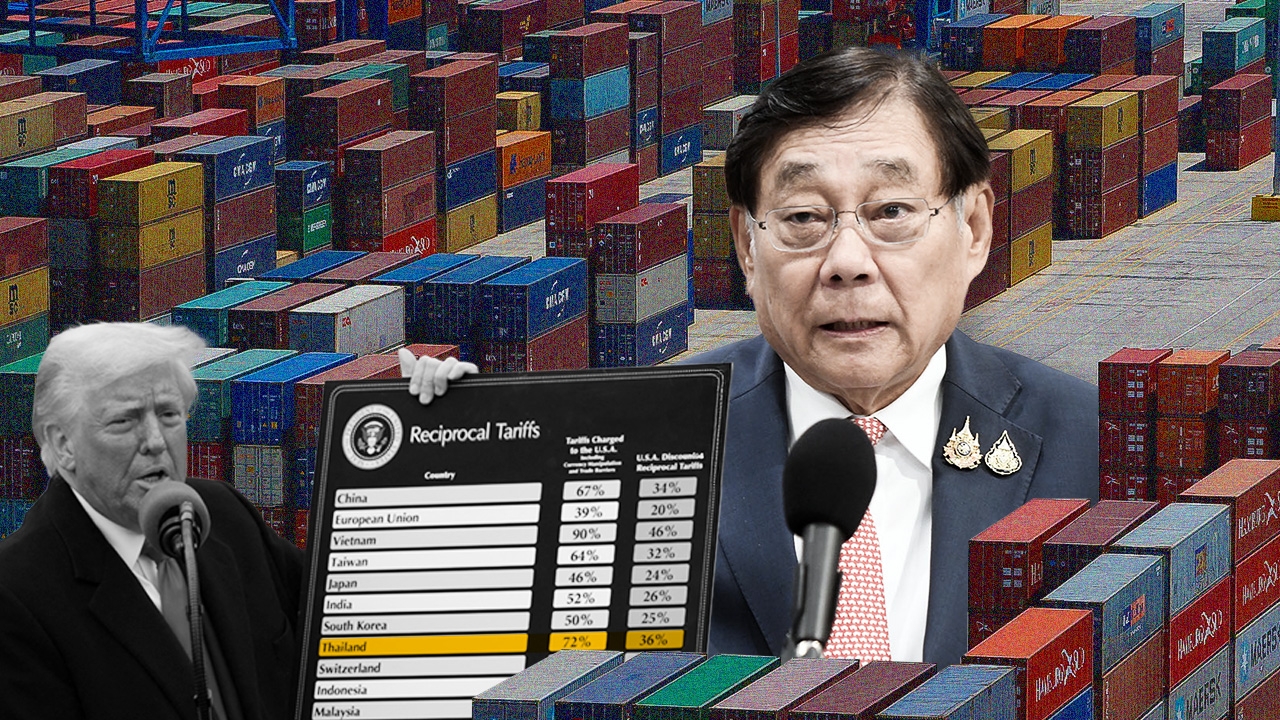 ข้อเสนอในมือไทย บินเจรจากำแพงภาษีสหรัฐฯ หวังดีลให้เหลือ 10% 