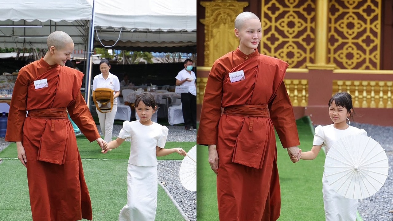 สามเณรีเจนี่ โพสต์ซึ้งถึง น้องโนล่า บวชเพื่อพบความสงบแท้ๆ ที่อยากแบ่งให้ลูก