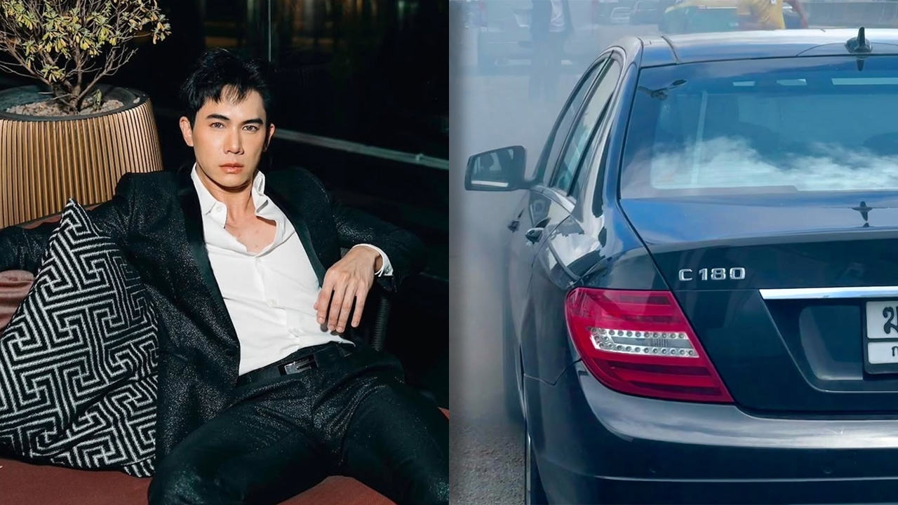 ป๊อบ คำเกษม เล่านาทีหนีตายจากเหตุการณ์ไฟไหม้รถหรู ทุกอย่างเกิดขึ้นเร็วมาก