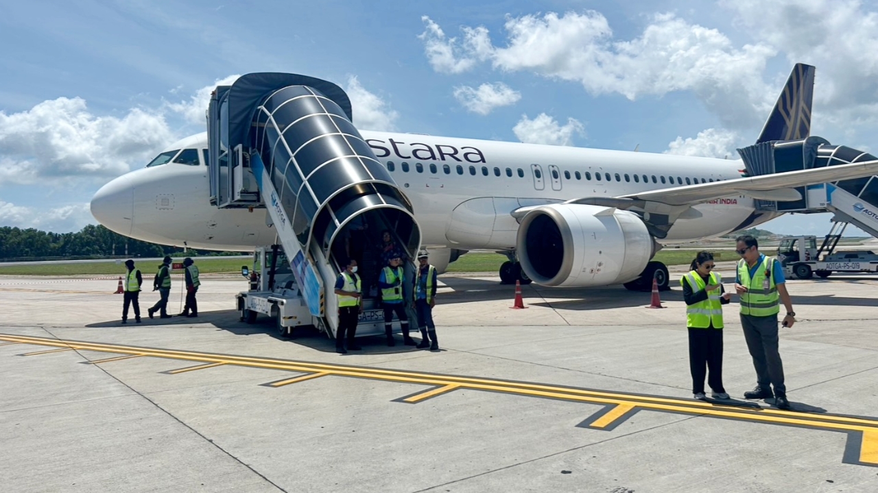 ผอ.การท่าภูเก็ต เผยพบข้อความเขียนขู่วางระเบิดในห้องน้ำเครื่องแอร์อินเดีย