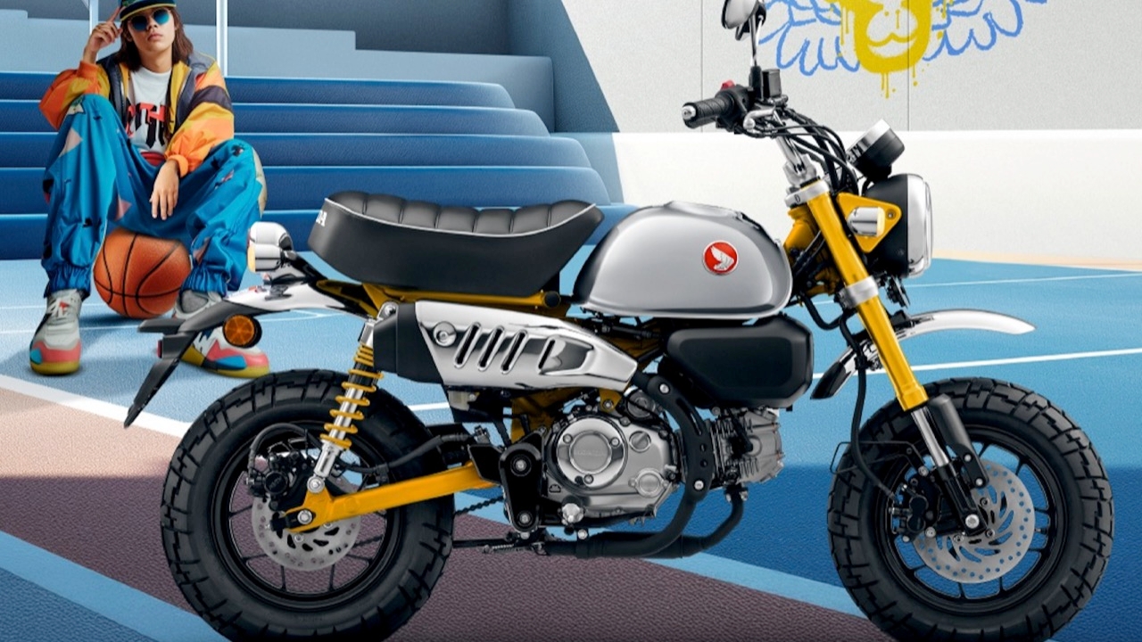 ราคาน่ารัก New Honda Monkey สีใหม่ ‘Moonlit Silver’ 