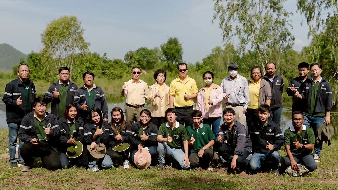 น้ำตาลราชบุรีร่วมฟื้นฟูพื้นที่ป่าเสื่อมโทรม